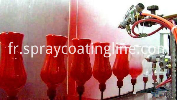 Ligne de production automatique de bouteilles en verre Automatic production line of glass bottles